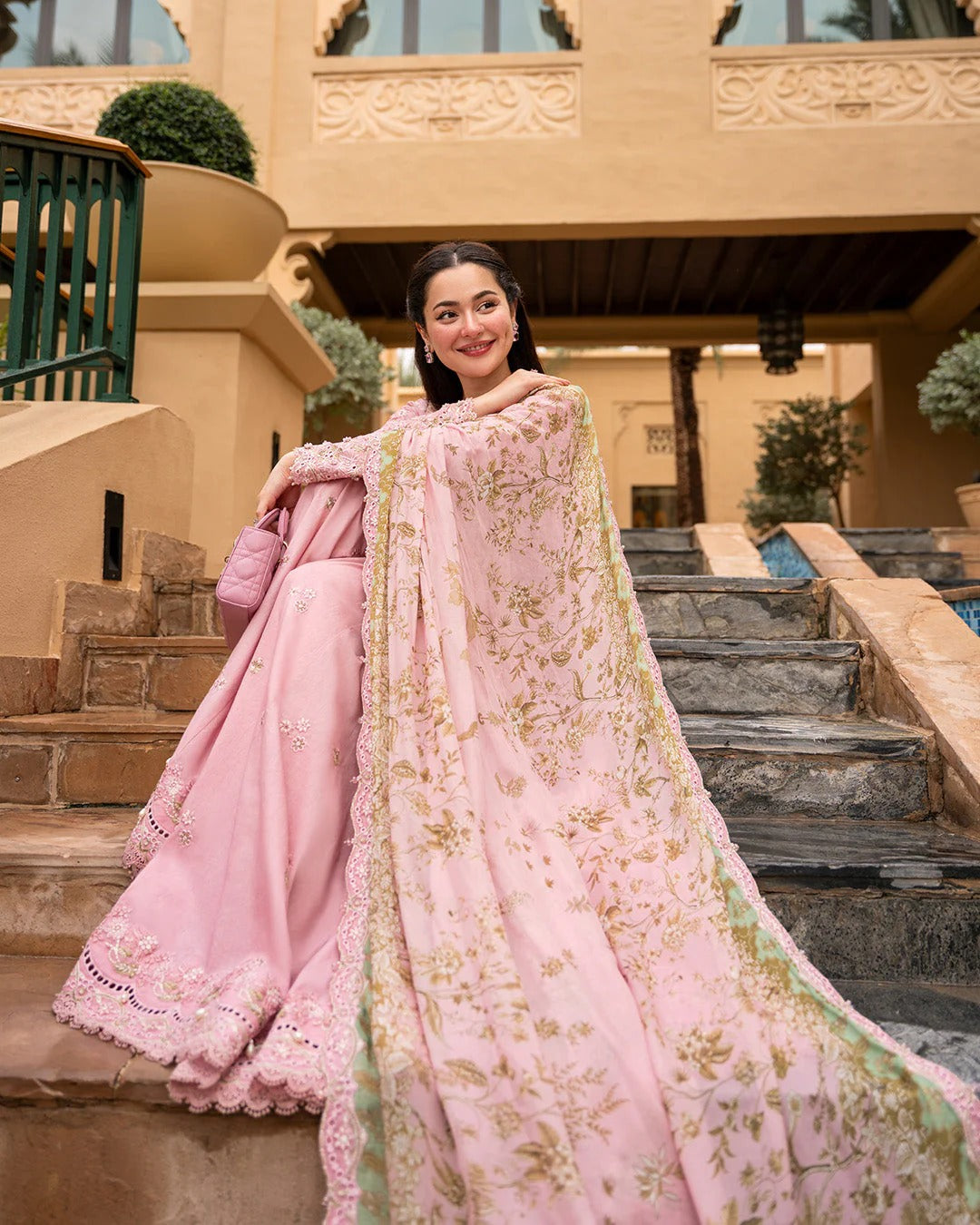 Faiza Saqlain AYA Embroidered Luxury Lawn Unstitched 3Pc Suit-725