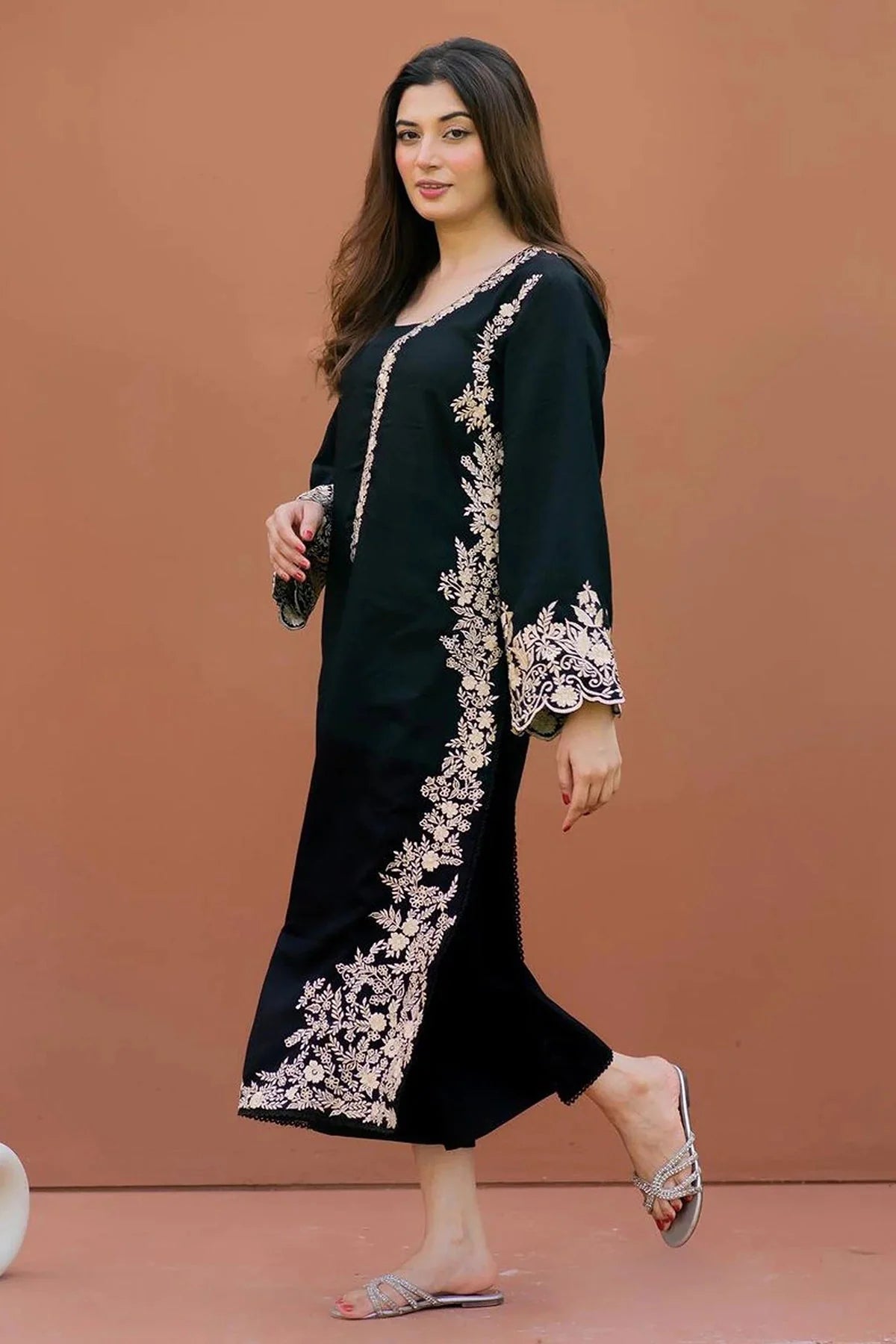 Lawn 2PC Unstitch Embroidered-104