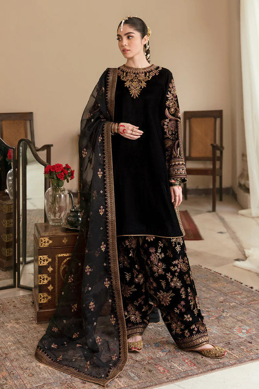 Velvet Unstitch 3PC Embroidered- 951
