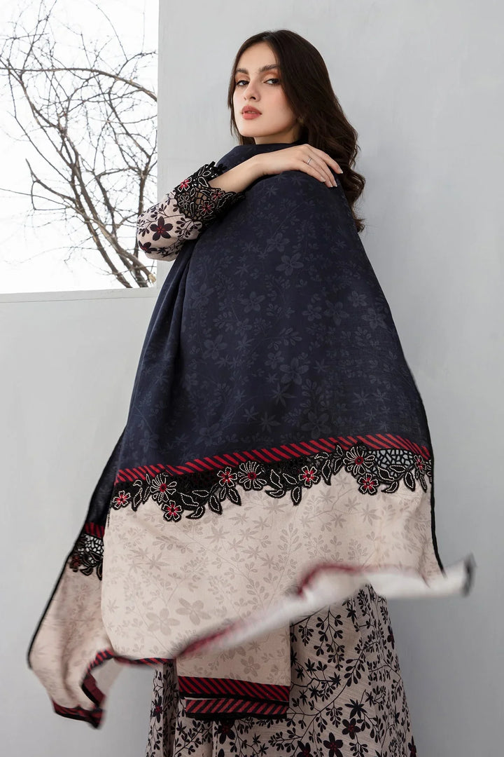 KARANDI 3PC PRINTED SHIRT WITH KARANDI PRINTED DUAPTTA AND TROUSER-254