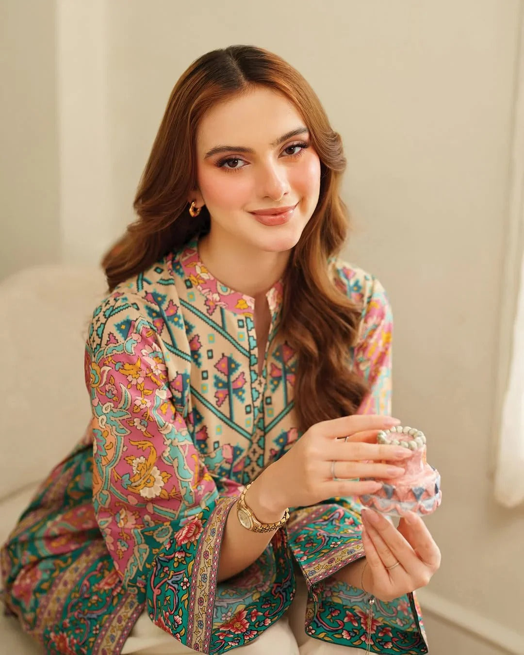 ARTICLE NAME PINK FARSHI  STUFF SWIS LAWN