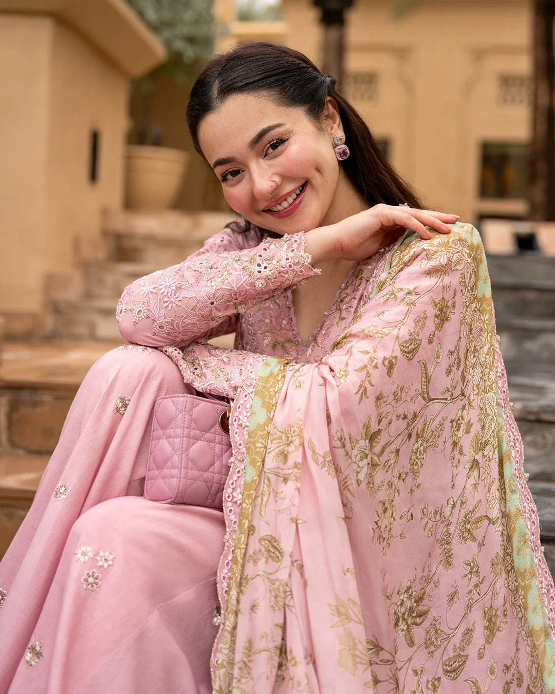 Faiza Saqlain AYA Embroidered Luxury Lawn Unstitched 3Pc Suit-725