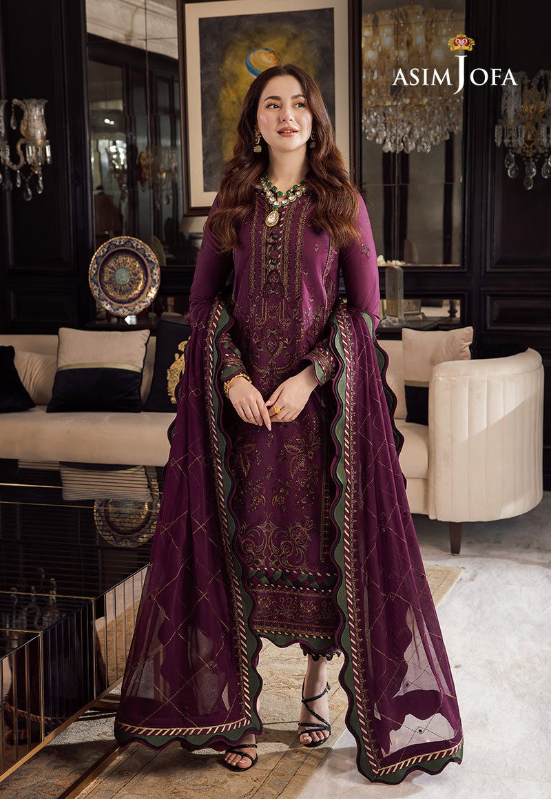 Unstitch Dhanak-3PC Embroidered With Dhanak Embroidered Dupatta-668